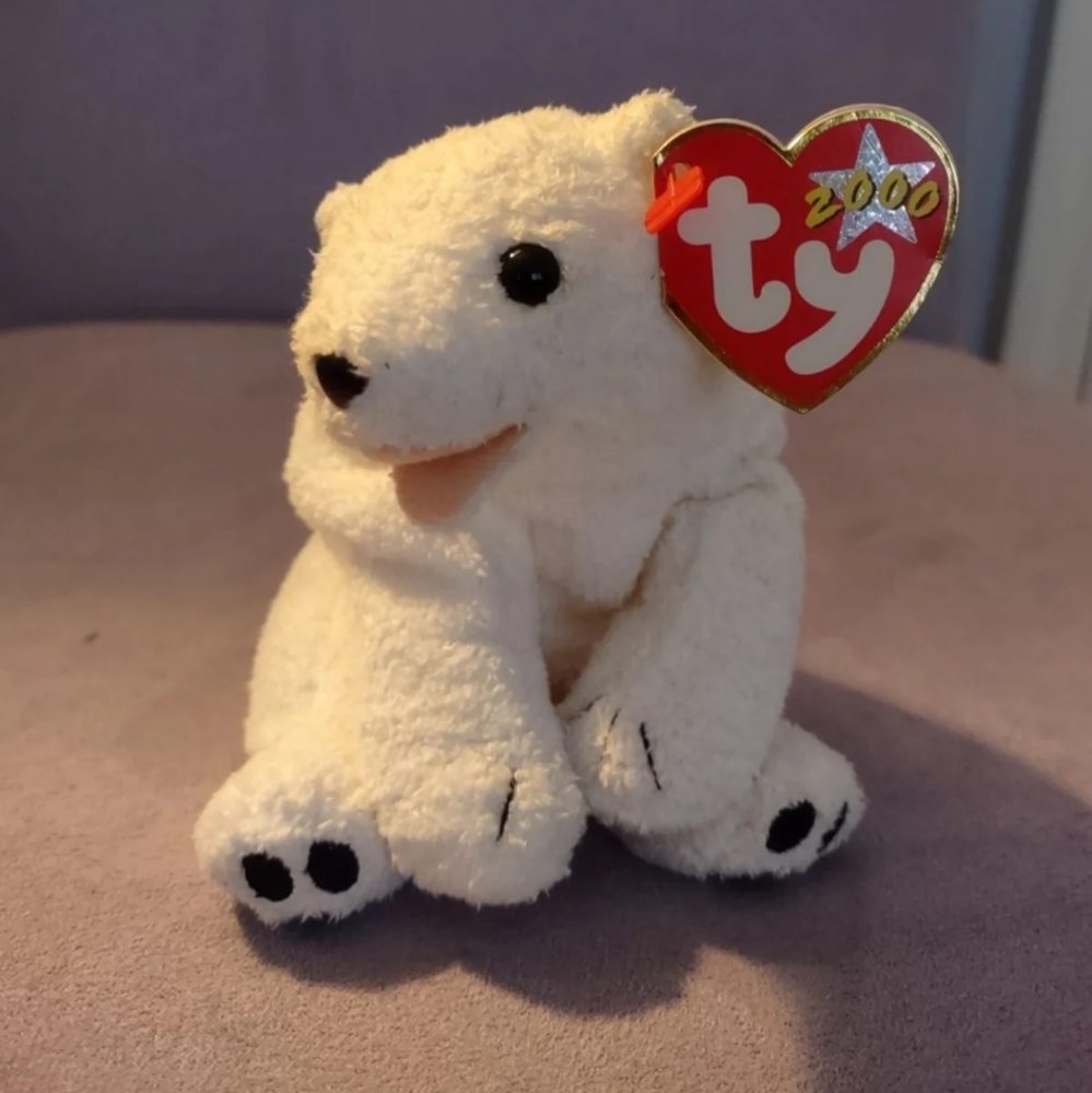 Ty Beanie Babies Auora The Polar Bear